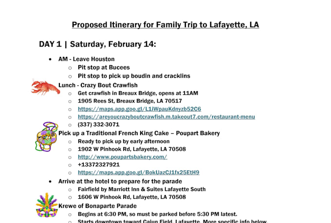create a custom travel itinerary